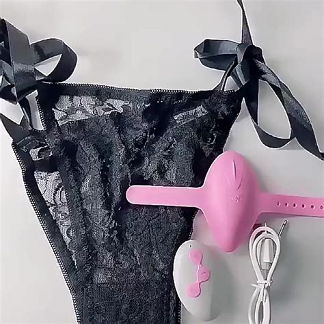 butterfly remote control vibrator|Wearable Panty Clitoral Butterfly Vibrator with Remote Control .